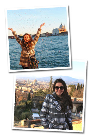 Pictures of Jennifer Kadragich in Florence