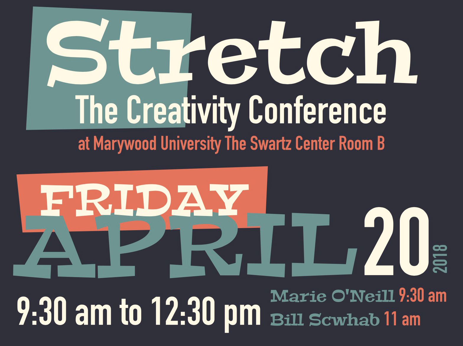 Stretch: The Creativity Conference at Marywood University