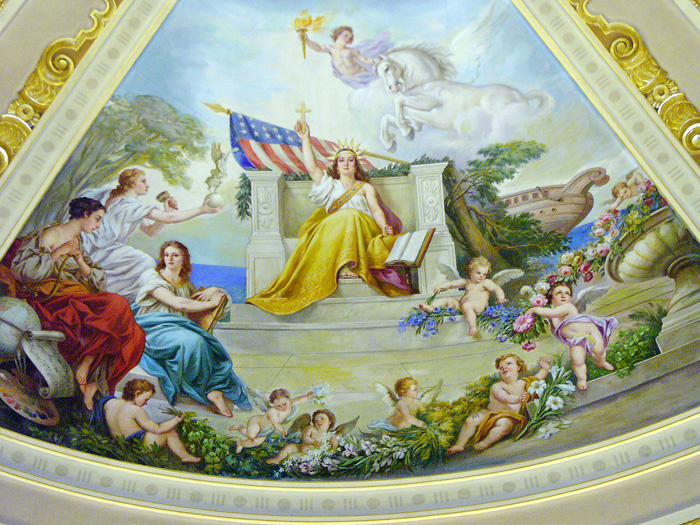 mural of Christian Education