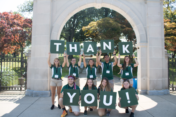 Marywood Students Thank You