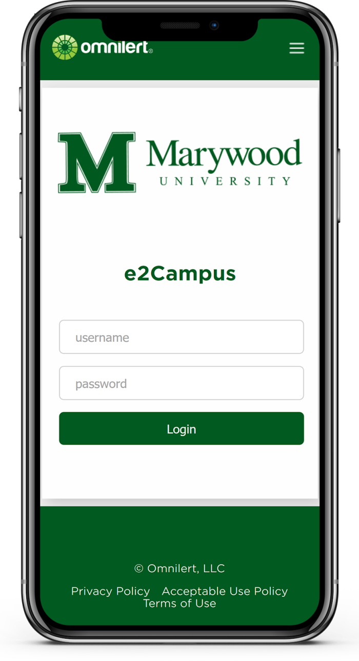 marywood omnialert mobile