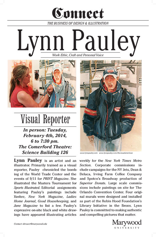 Connect poster for Lynn Pauley