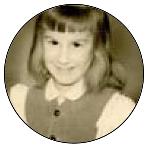 Photo of Melanie Hall as a child