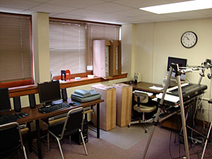 Photo of the Electronic Music Lab